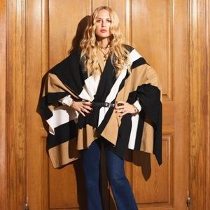 NWT Stevie Poncho, by ParrishLA